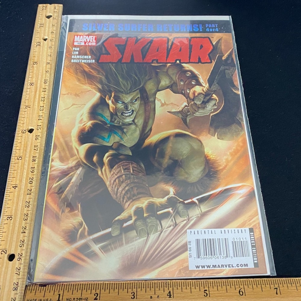 Skaar‎ Son of Hulk Marvel Comics #1 Silver Surfer Returns Part 1 2008